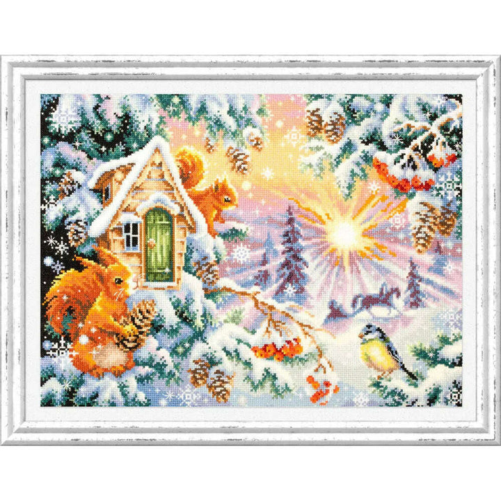 Winter Morning 110-700 Counted Cross-Stitch Kit
