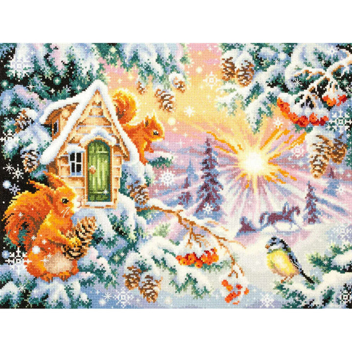 Winter Morning 110-700 Counted Cross-Stitch Kit