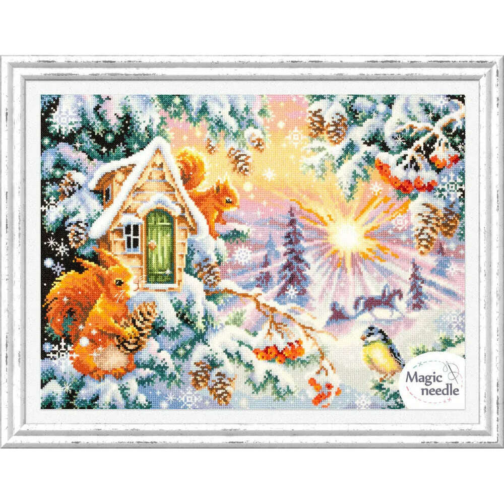 Winter Morning 110-700 Counted Cross-Stitch Kit