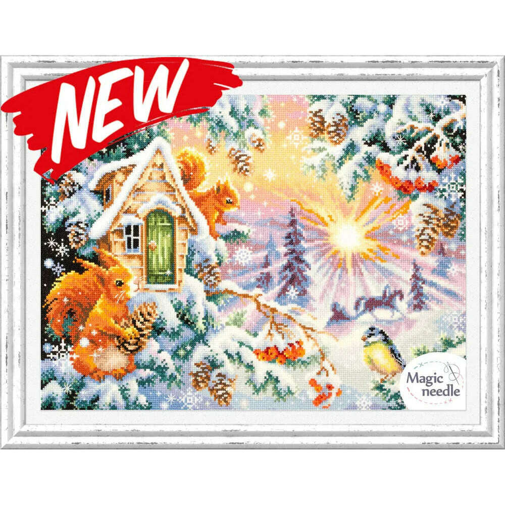 Winter Morning 110-700 Counted Cross-Stitch Kit
