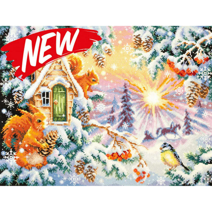 Winter Morning 110-700 Counted Cross-Stitch Kit