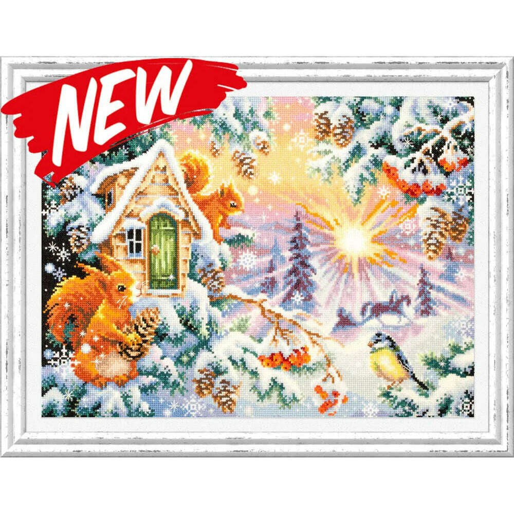 Winter Morning 110-700 Counted Cross-Stitch Kit