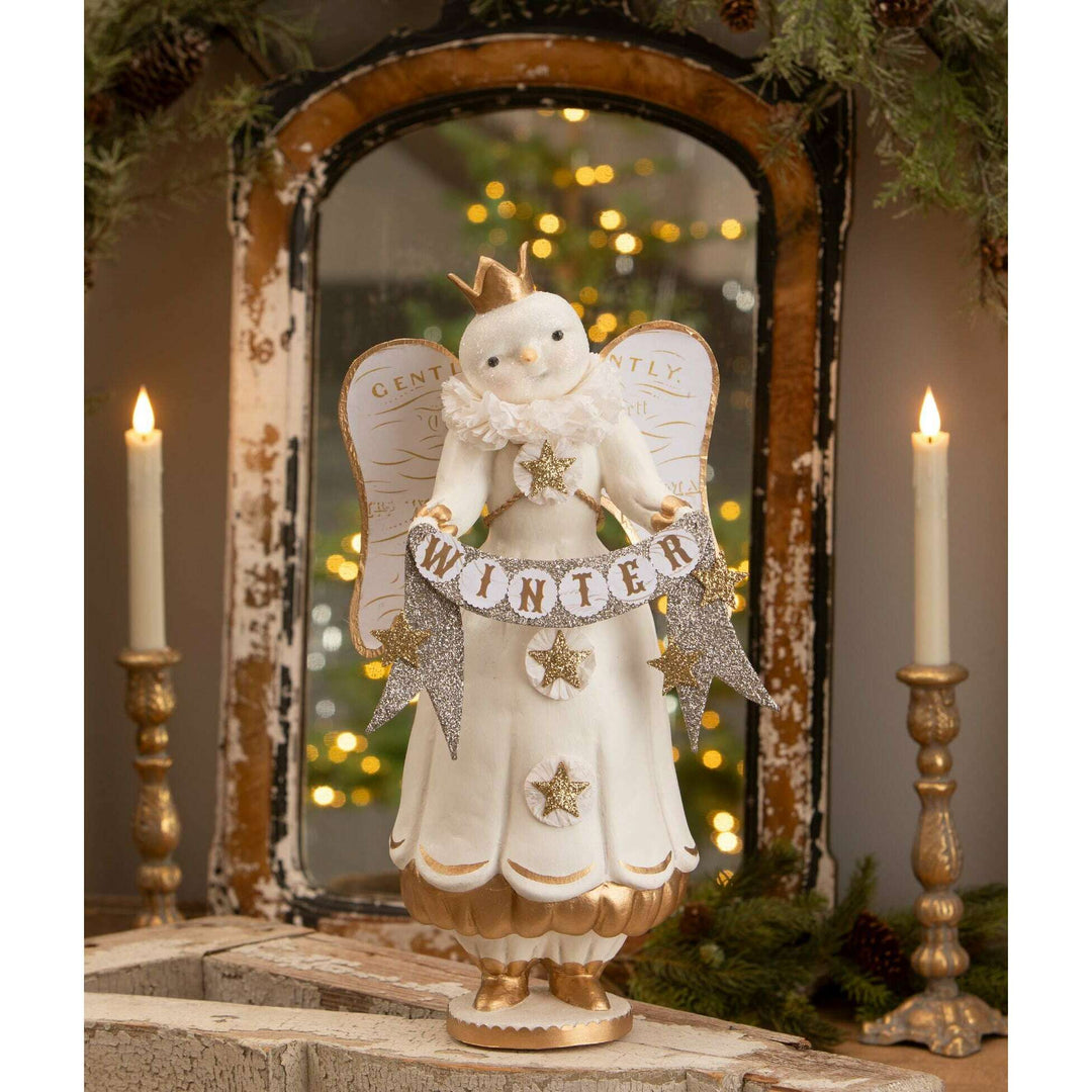 Winter Snow Angel Large by Bethany Lowe Designs, image 4
