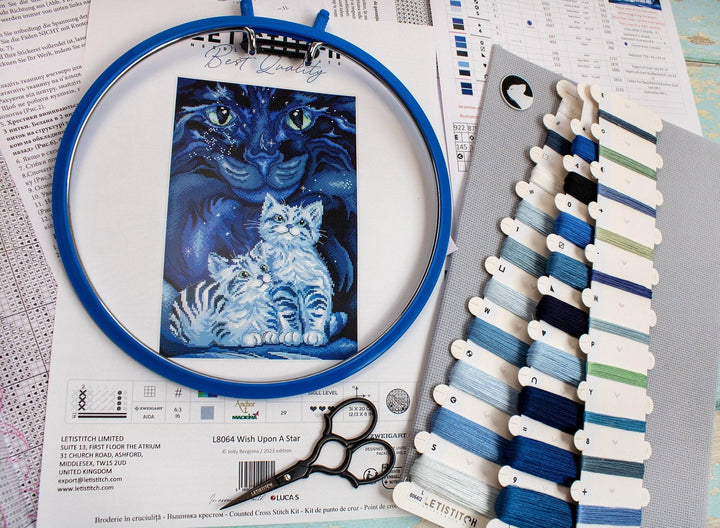 Wish Upon A Star L8064 Counted Cross Stitch Kit