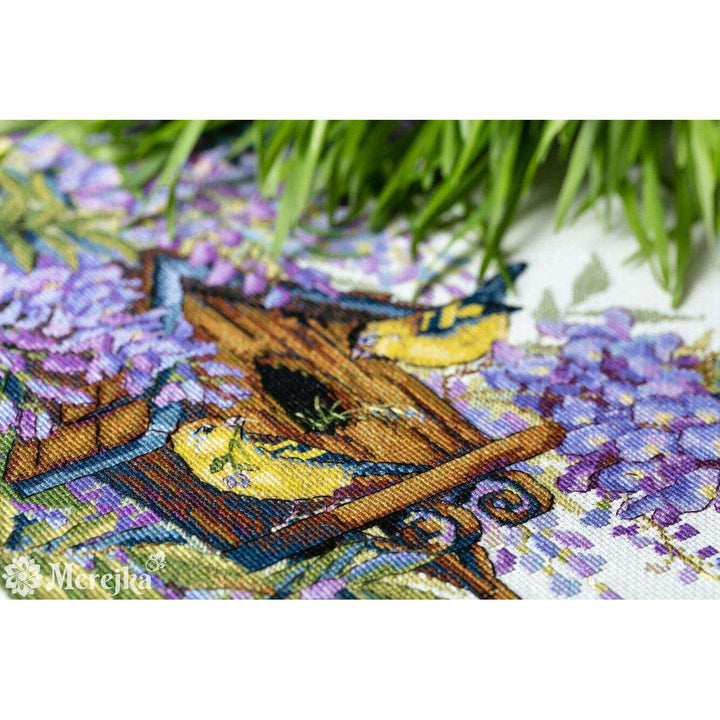 Wisteria K-137 Counted Cross-Stitch Kit