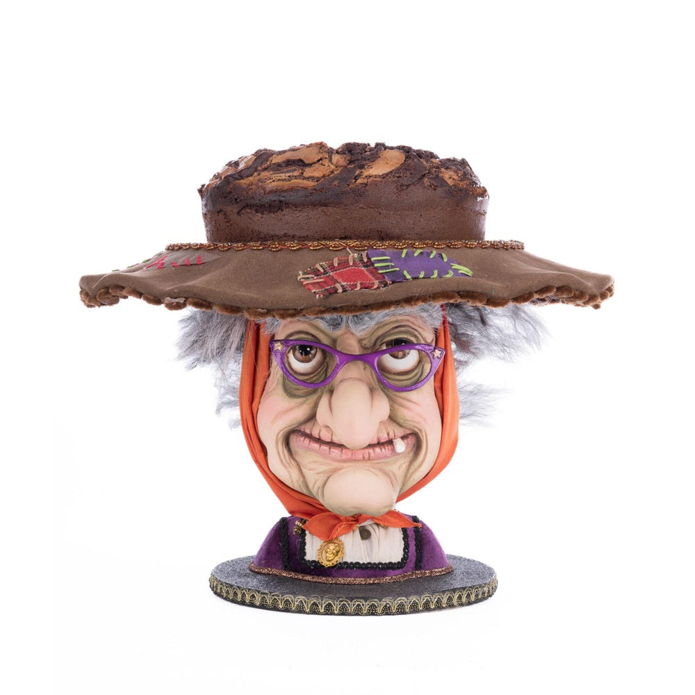 Witch Head Cake Plate by Katherine's Collection  5