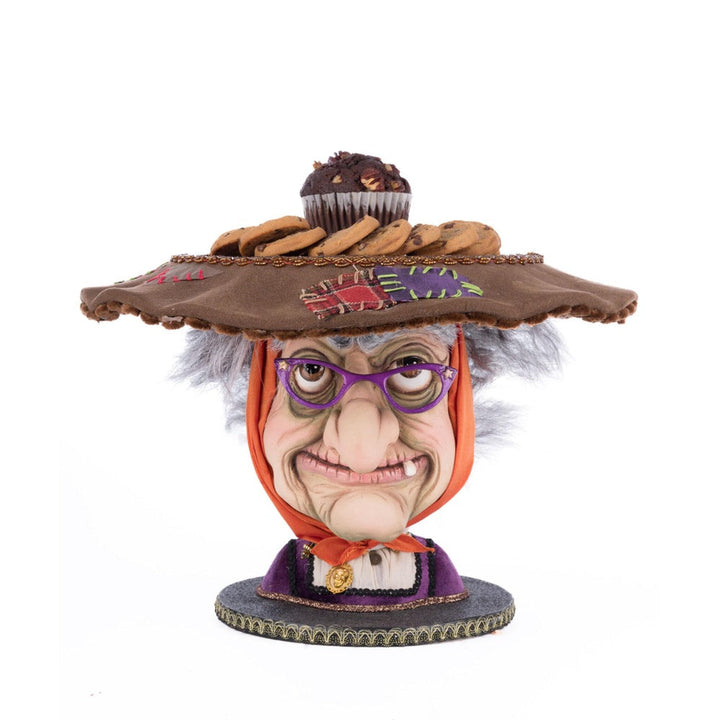 Witch Head Cake Plate by Katherine's Collection  7