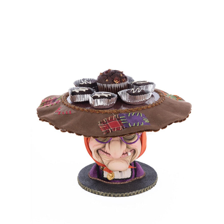 Witch Head Cake Plate by Katherine's Collection  9