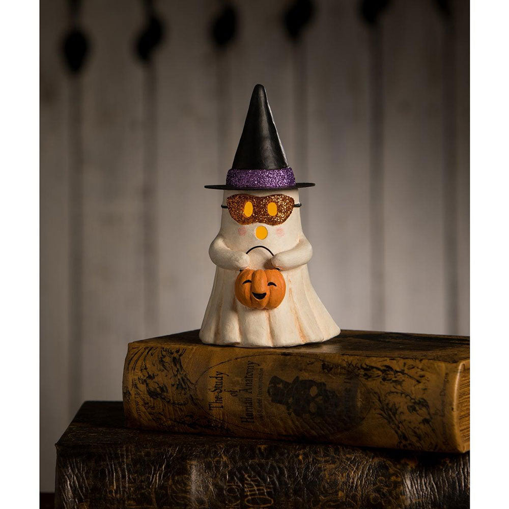 Witchy Ghost with Pumpkin by Bethany Lowe Designs  1