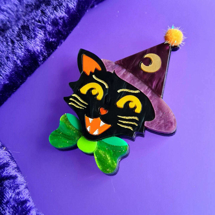 Witch Kitty Necklace by Cherryloco Jewellery - 13314 2
