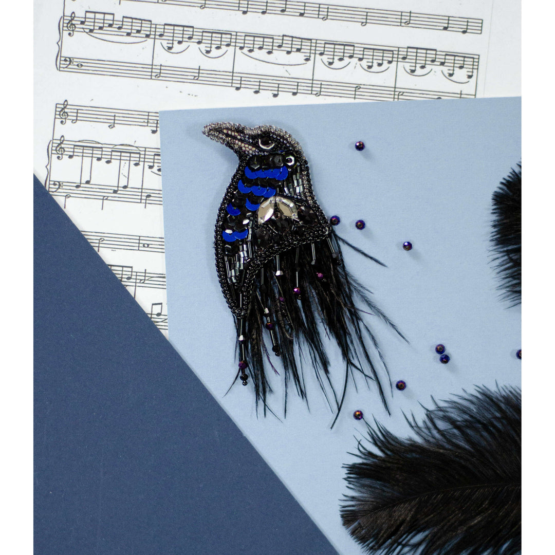Bead Embroidery kit - Decoration - Harbinger of Darkness AD-240