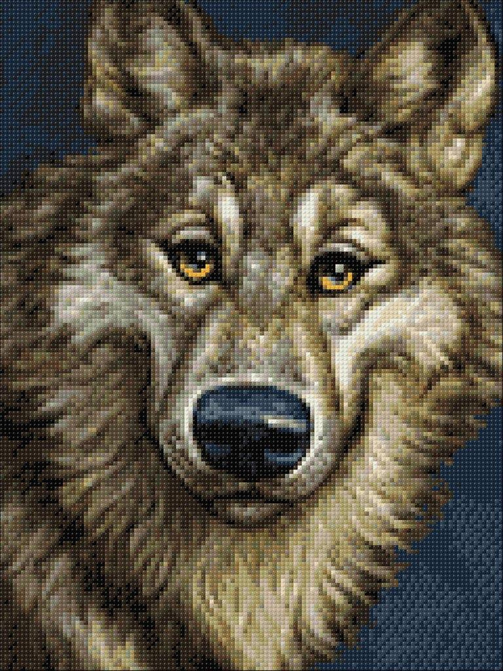 Wolf CS2574 11.8 x 15.8 inches Crafting Spark Diamond Painting Kit