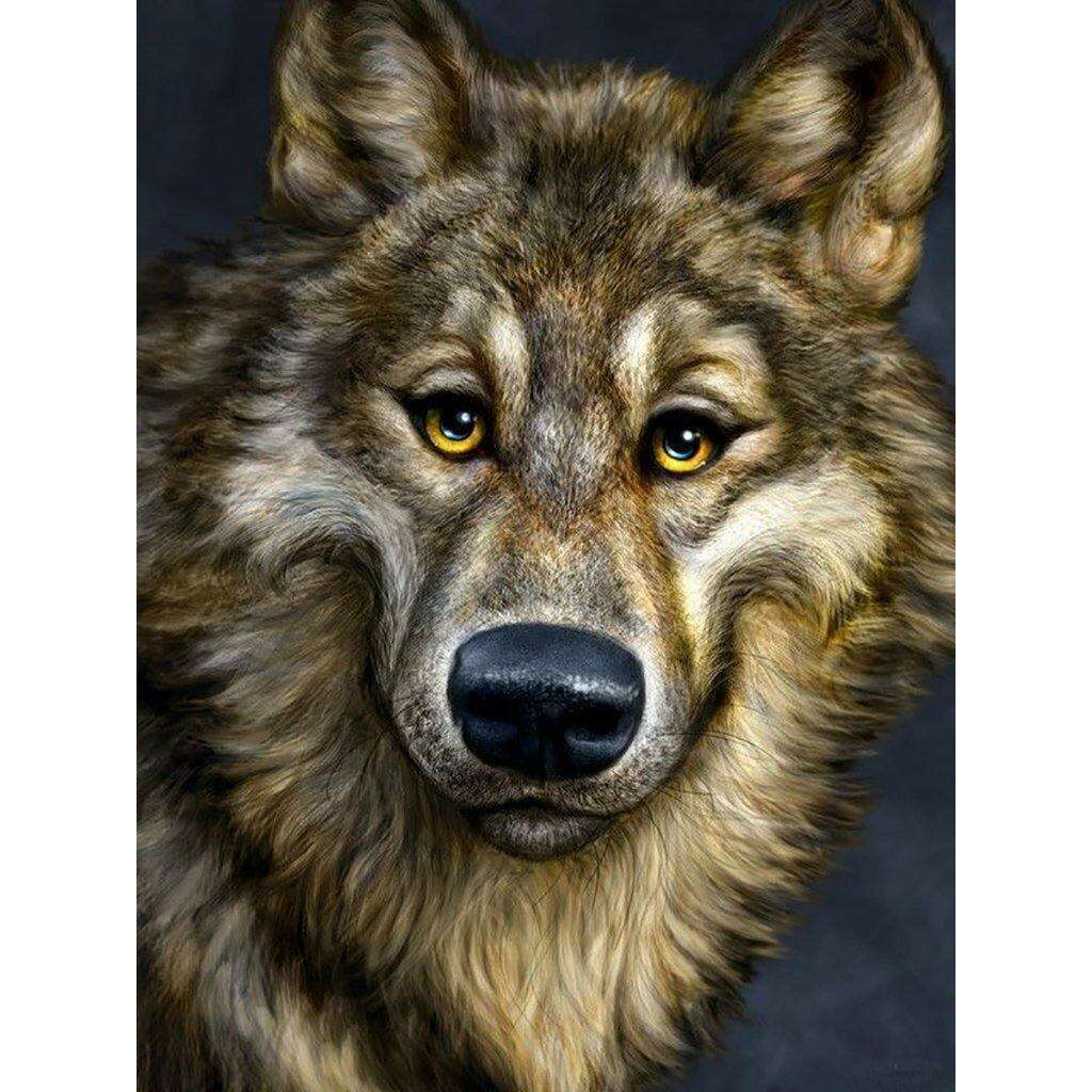Wolf CS2574 11.8 x 15.8 inches Crafting Spark Diamond Painting Kit