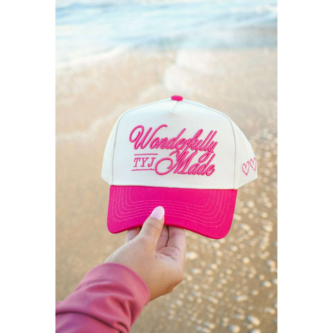 Wonderfully Made - Hot Pink Vintage Trucker Hat