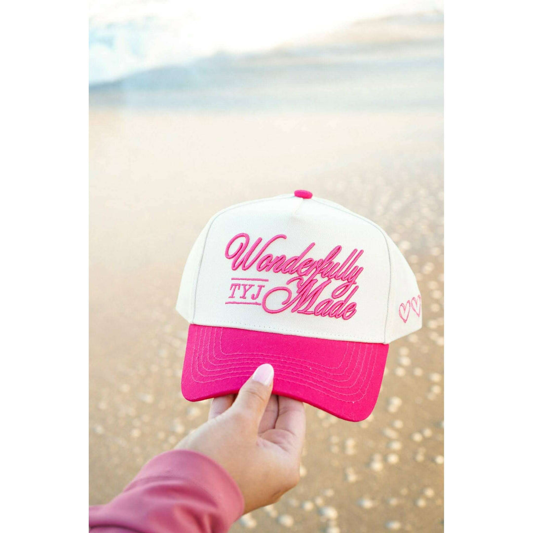 Wonderfully Made - Hot Pink Vintage Trucker Hat