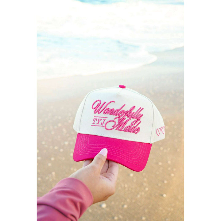 Wonderfully Made - Hot Pink Vintage Trucker Hat