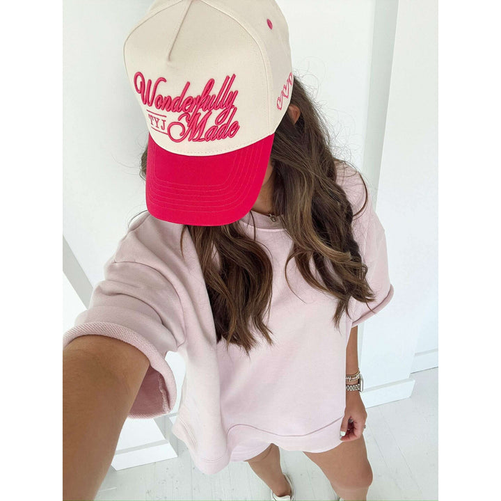 Wonderfully Made - Hot Pink Vintage Trucker Hat