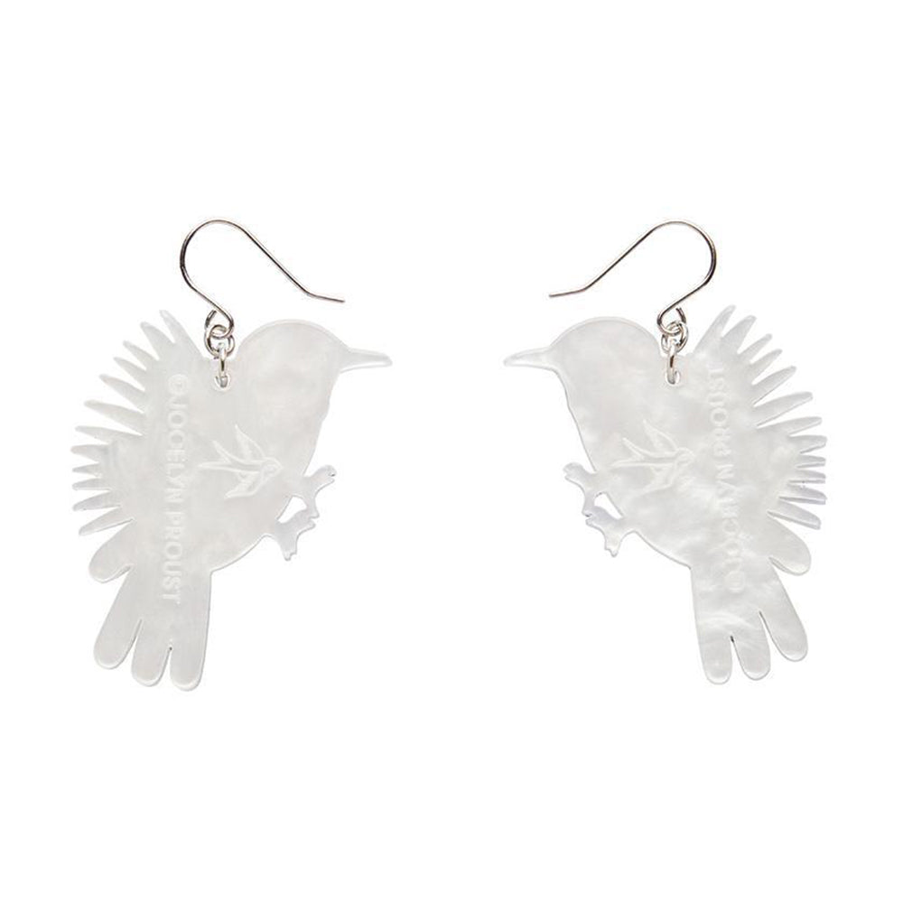 Wondrous Woodpecker Drop Earrings by Erstwilder image 1