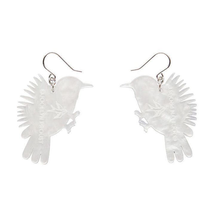 Wondrous Woodpecker Drop Earrings by Erstwilder image 1