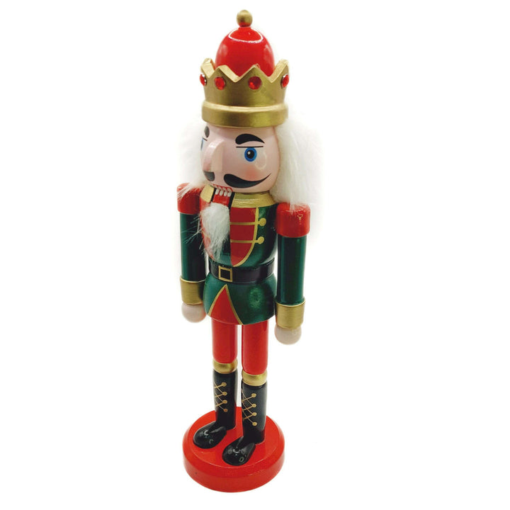 Wooden Brave Soldier Nutcracker Wizardi F07M6-13B