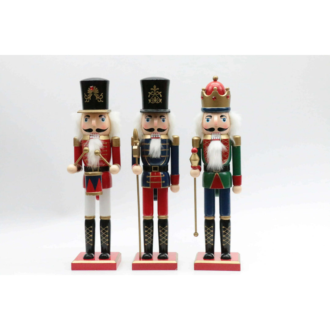 Wooden King Nutcracker Wizardi F07M6-11 Green