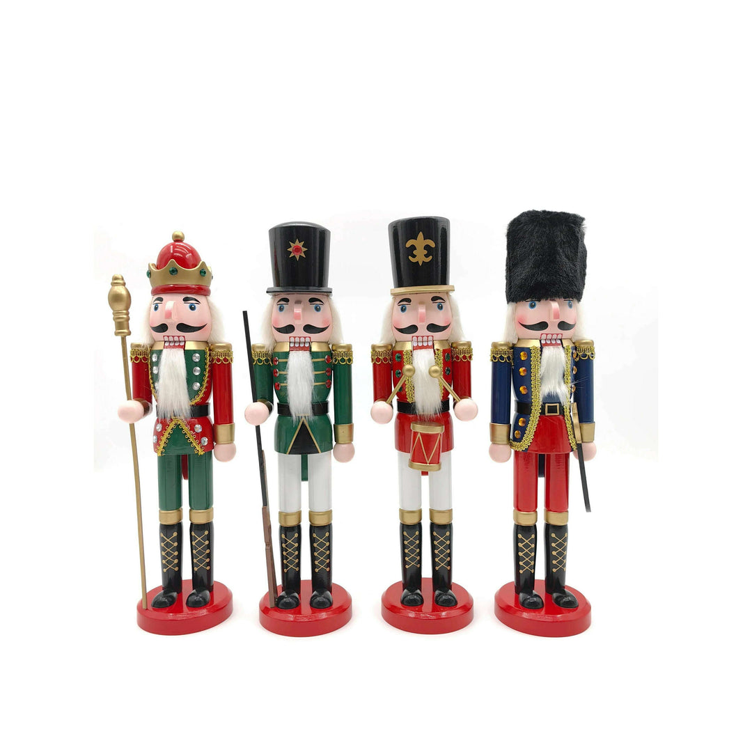 Wooden Royal Nutcracker King Wizardi F07M6-3C