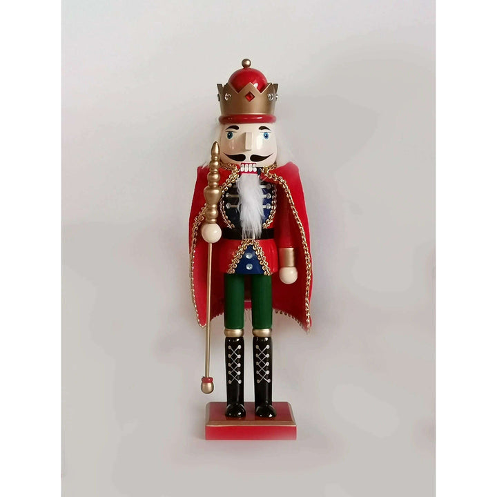 Wooden Royal Nutcracker King Wizardi F07M6-8B