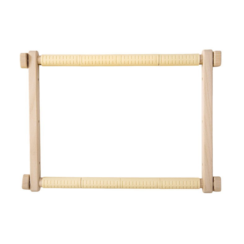 Wooden tapestry embroidery frame with clips 7,9*9,4in CSFR2024