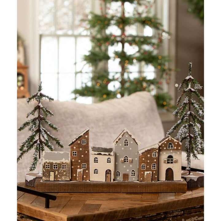 Wooden Village by Bethany Lowe Designs, image 2