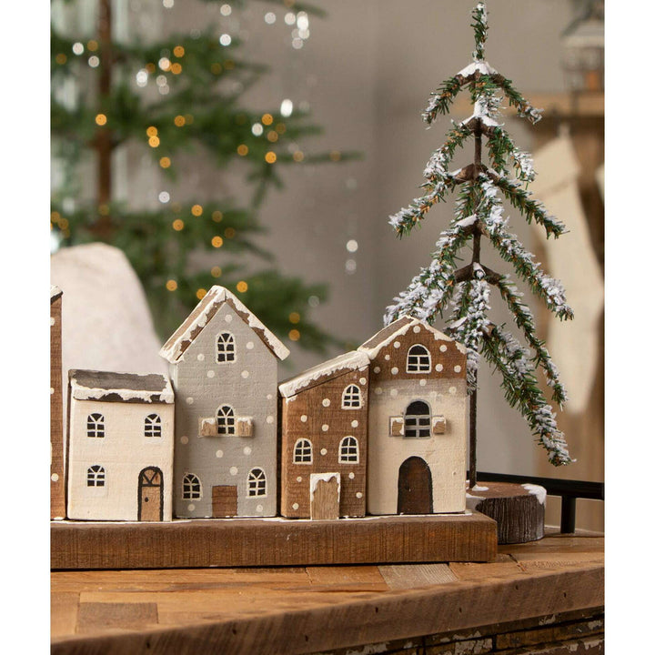Wooden Village by Bethany Lowe Designs, image 3