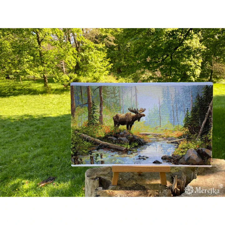 Woodland Morning K-245 Counted Cross Stitch Kit