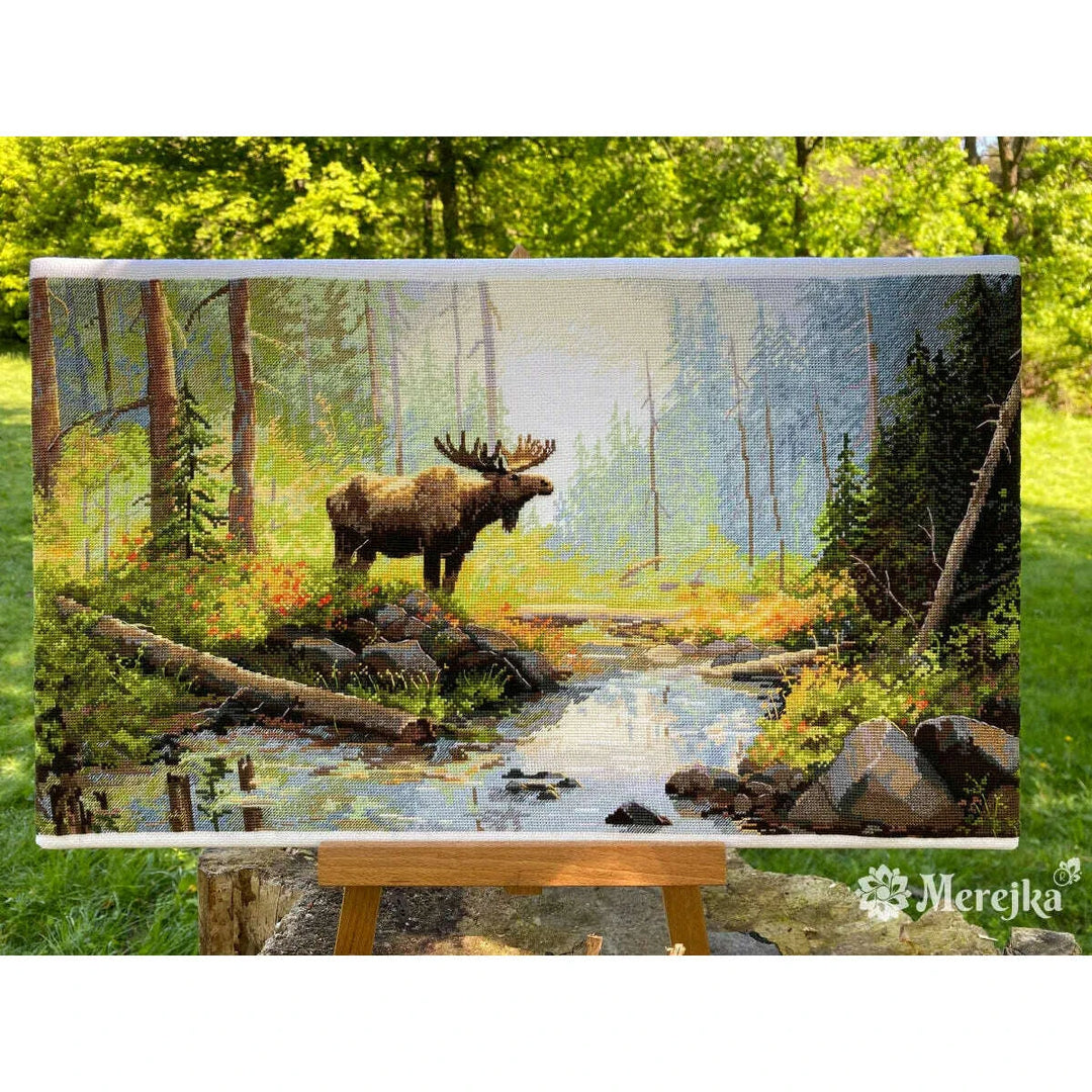 Woodland Morning K-245 Counted Cross Stitch Kit