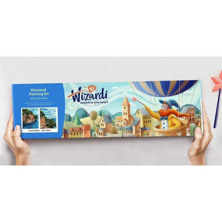 Yacht WD227 14.9 x 18.9 inches Wizardi Diamond Painting Kit