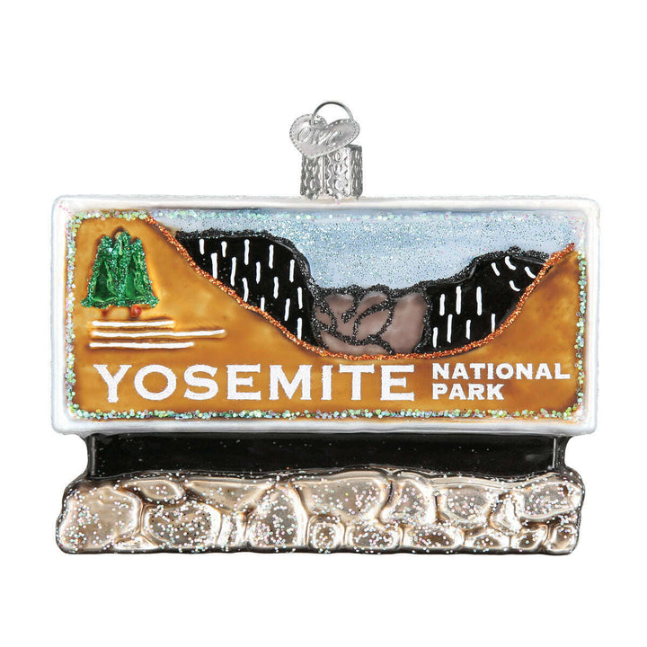 Old World Christmas Yosemite National Park Blown Glass Ornament