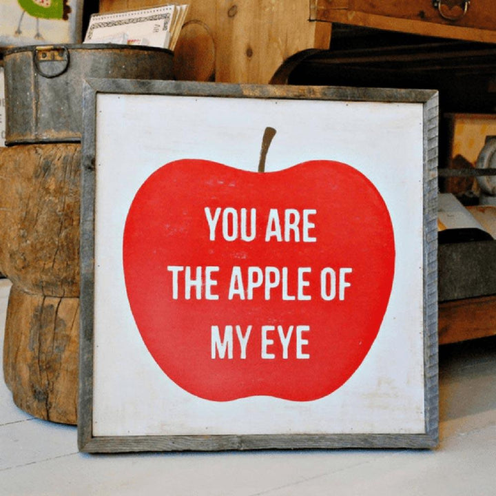 "You Are The Apple Of My Eye" Art Print - Quirks!