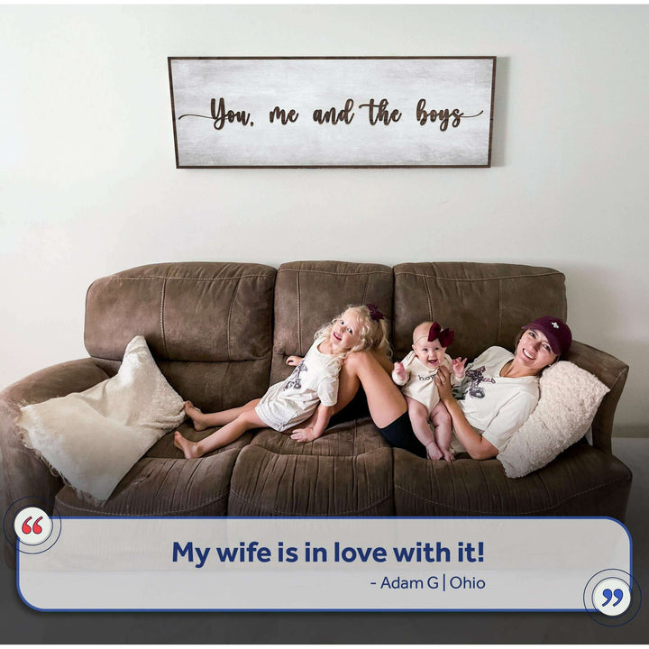 You, Me, And The Girls Sign