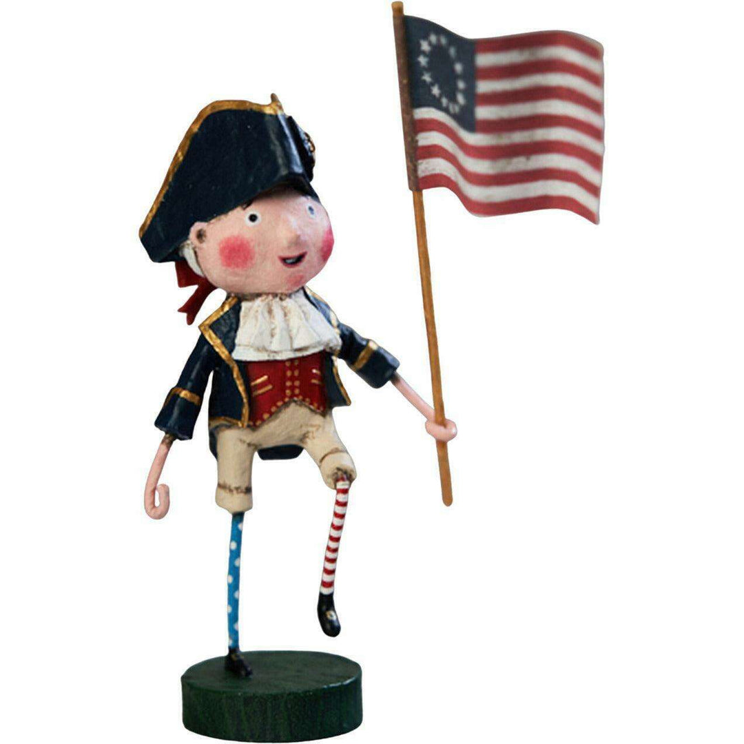 Young Washington Patriotic Figurine by Lori Mitchell