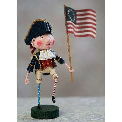 Young Washington Patriotic Figurine by Lori Mitchell – view 2