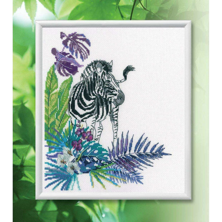 Zebra M743 Counted Cross Stitch Kit