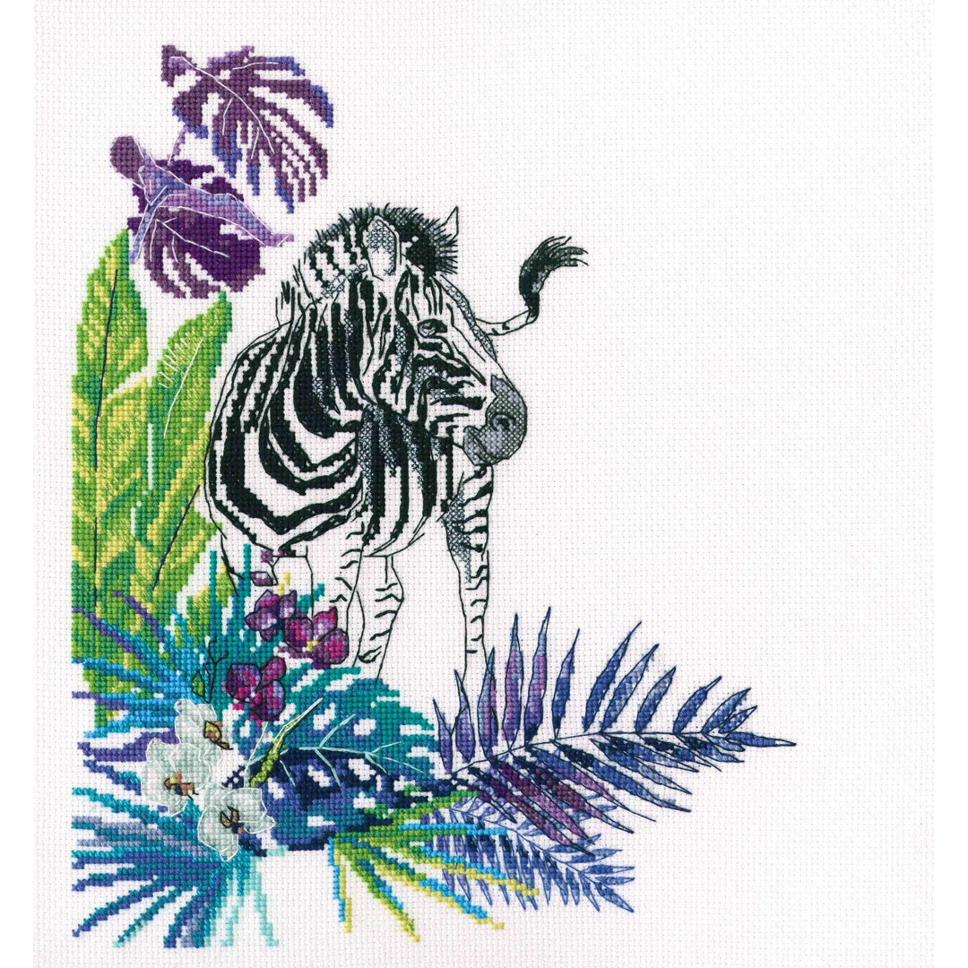 Zebra M743 Counted Cross Stitch Kit