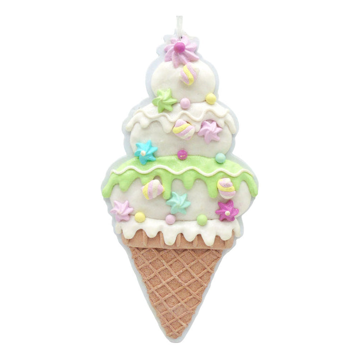 12" ice Cream Cone Ornaments by December Diamonds image