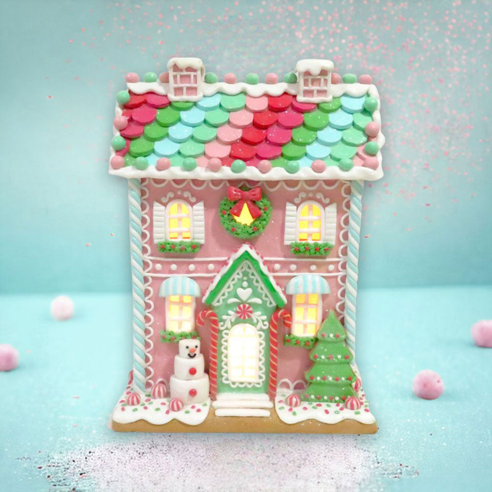 13" Candy House w/LED - NEW 2024 by December Diamonds image