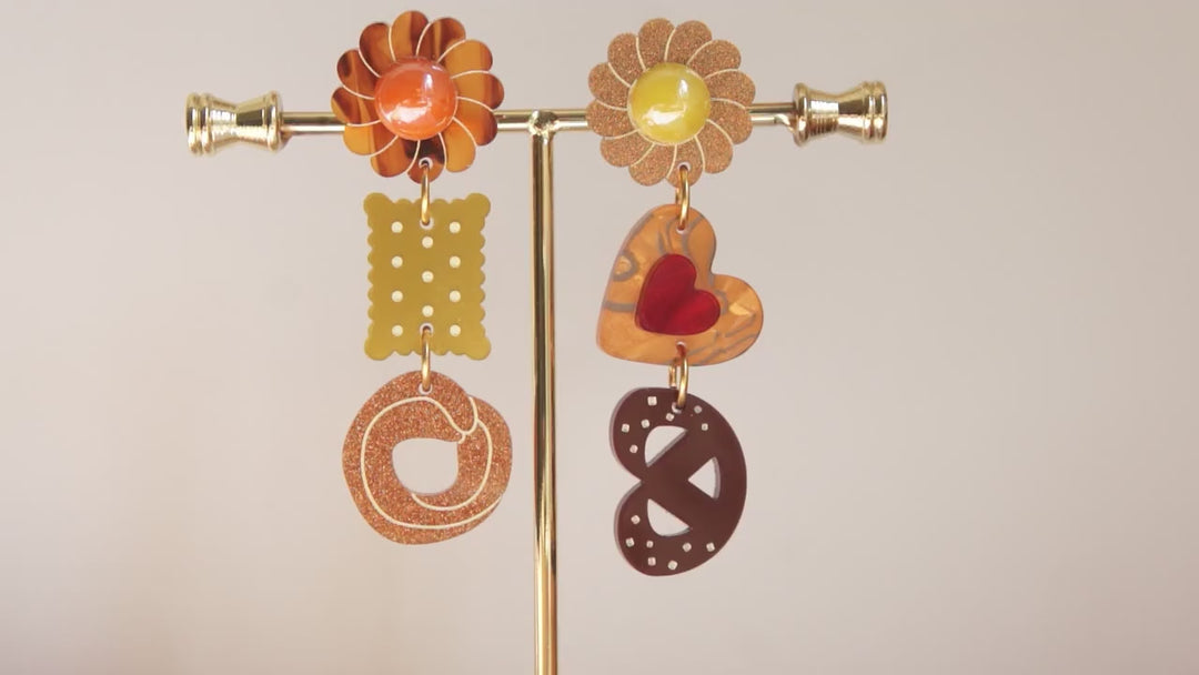 Cookies Earrings by Laliblue