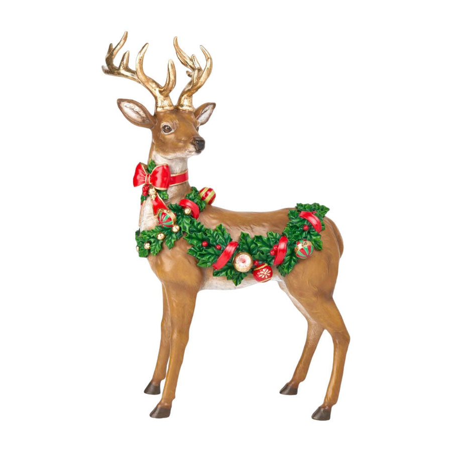 16" Deer w/Bauble Garland - NEW 2024 by December Diamonds image