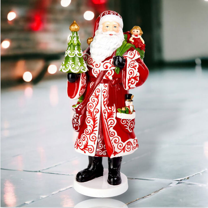 17" City Santa w/Tree - NEW 2024 by December Diamonds image