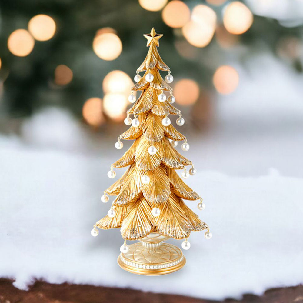 18" Gold Tree w/Pearl Dangles - Back in Stock 9/15/2023 by December Diamonds image