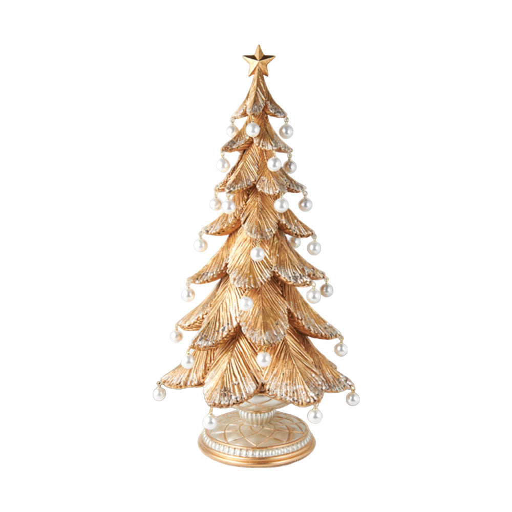 18" Gold Tree w/Pearl Dangles - Back in Stock 9/15/2023 by December Diamonds image