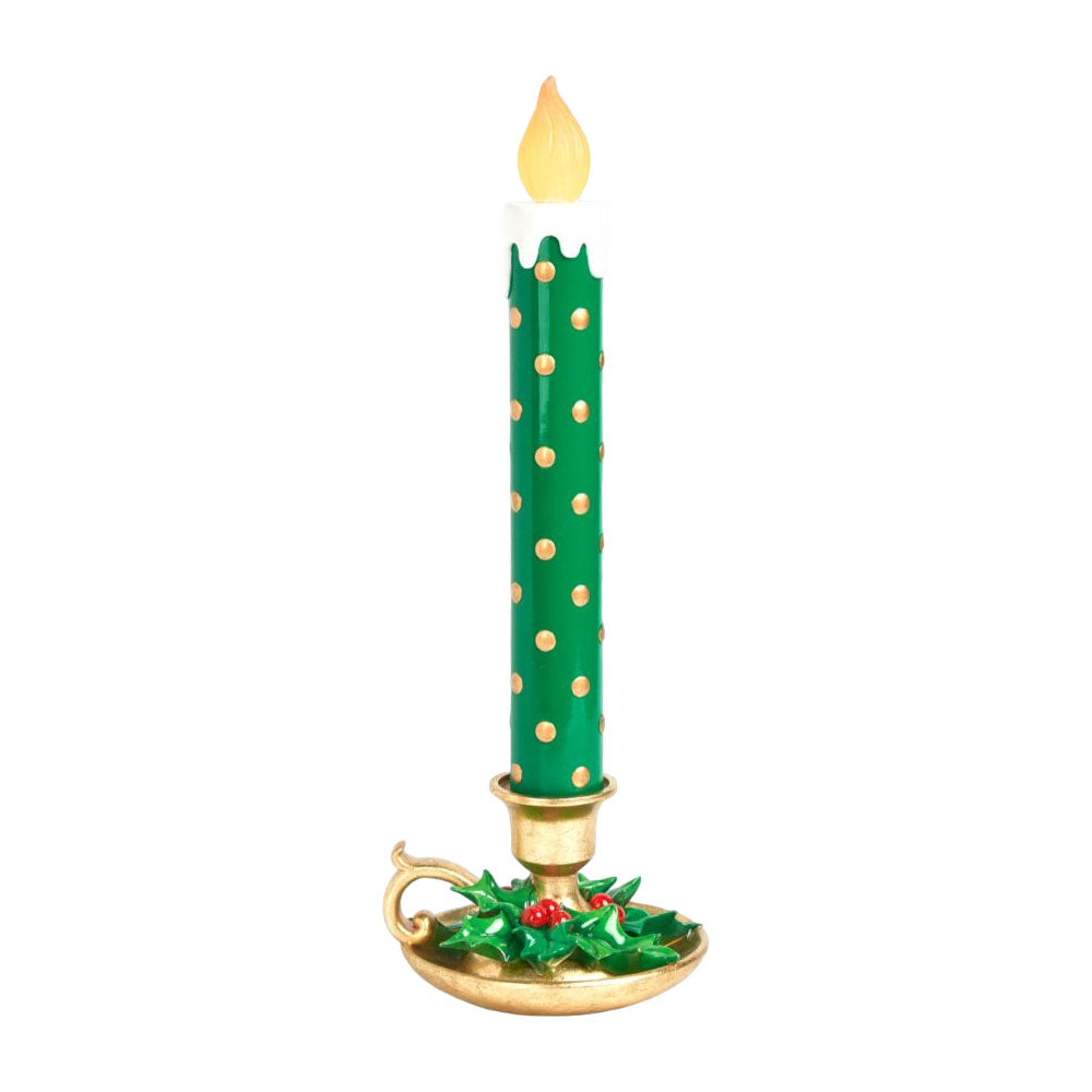 20" Green LED Candle Stick - NEW 2024 by December Diamonds image