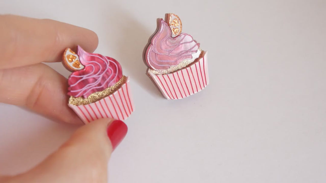 Muffin Earrings by Laliblue