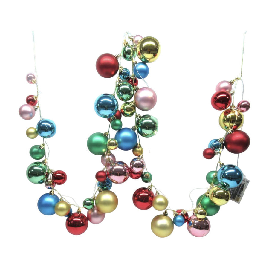 72" Vintage Ball Garland - NEW 2024 by December Diamonds image